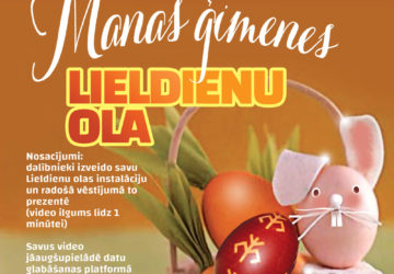 Konkurss “Manas ģimenes Lieldienu ola”