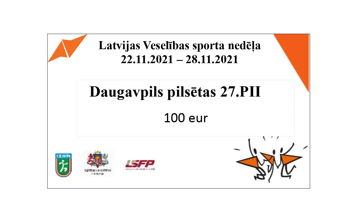 Balva no Latvijas Tautas sporta asociācijas!