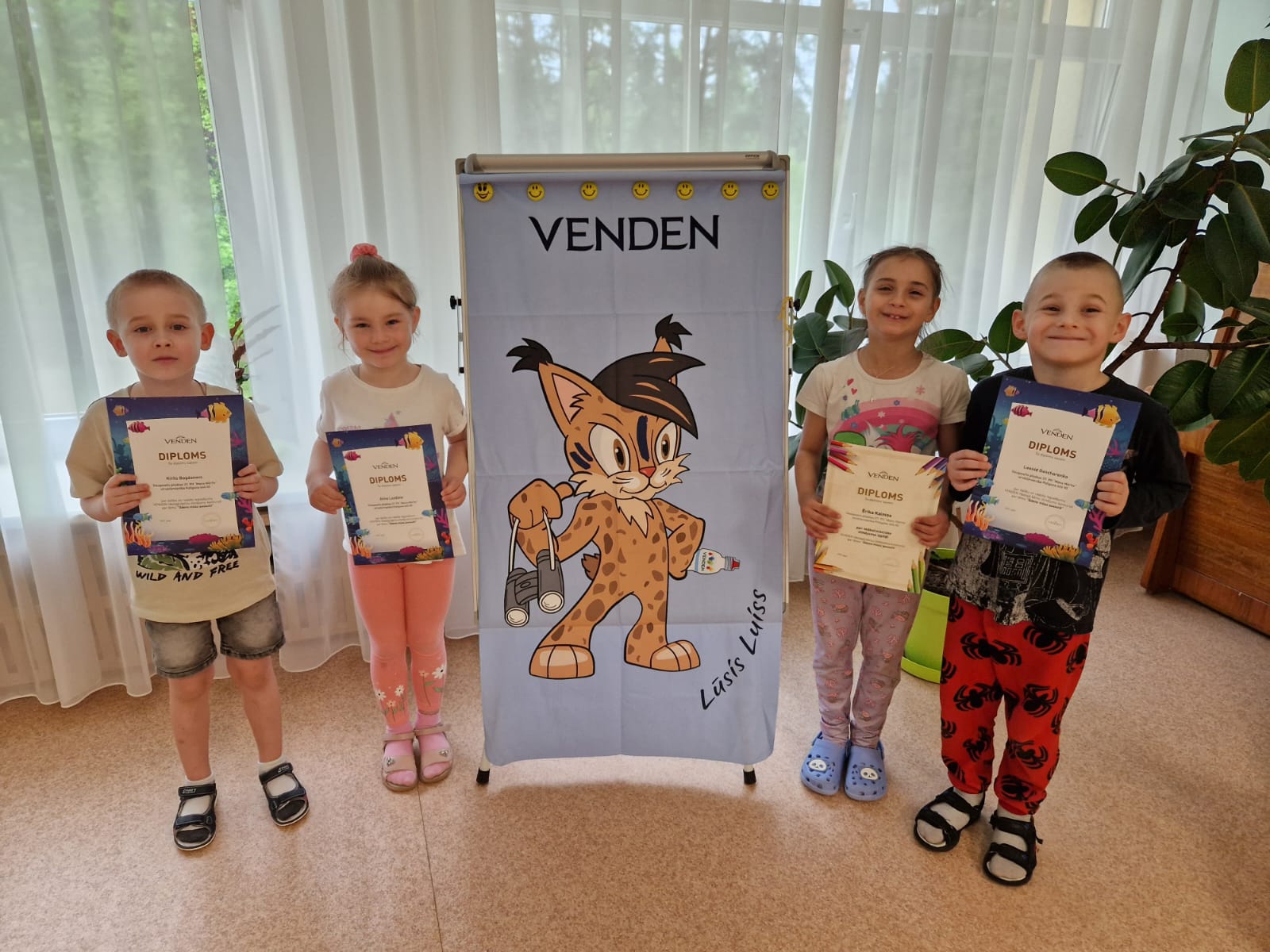VENDEN zīmējumu konkursa rezultāti