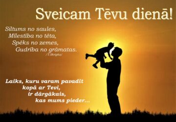 Apsveicam Tēvu dienā!