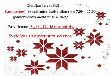 Informācija vecākiem