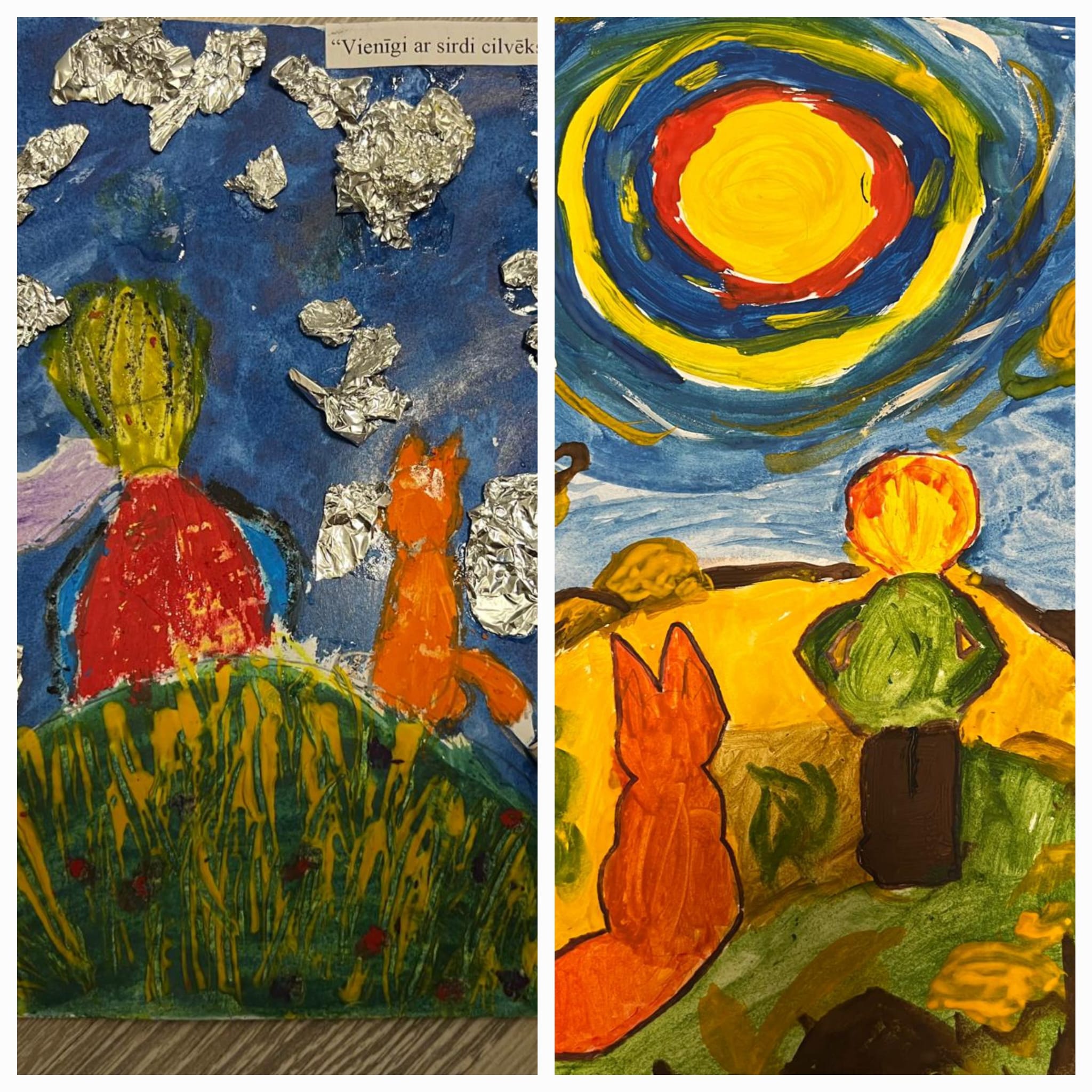 Zīmējuma konkursa “Mazais princis” rezultāti