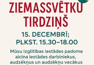 Ziemassvētku noskaņas: tuvojas tirdziņš