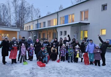 Sniega dienas piedzīvojumi. Prieks, kustība un kopā būšana!