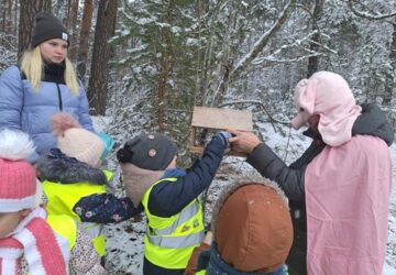 Ziemas rūpes par putniem pirmsskolā