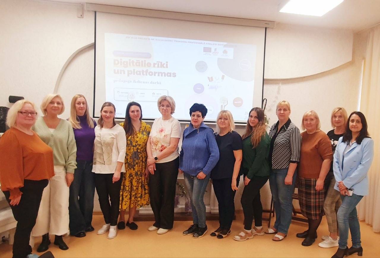 Mūsdienīgi digitālie risinājumi pirmsskolas pedagogu darbā