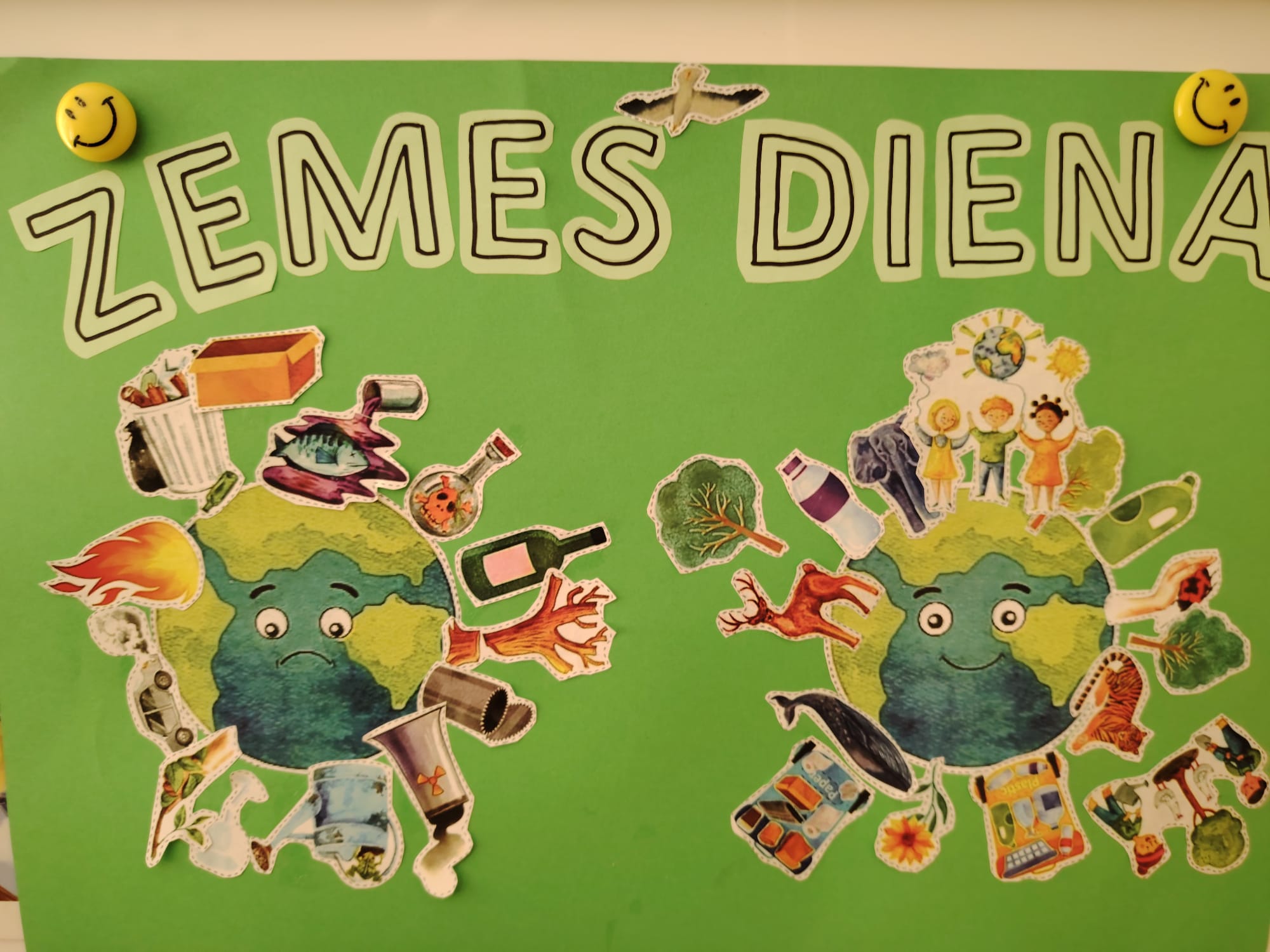 STEAM diena,, Zemes dienas radošās meistardarbnīcas”