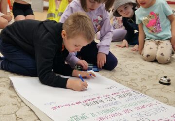 Līdzdalība ar spēli “Sprīdīšu ciemats”