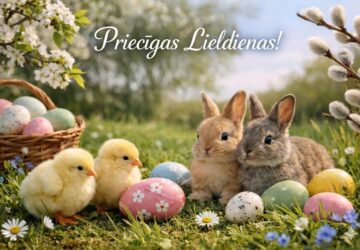 Sirsnīgi sveicam Lieldienās!