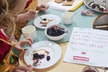 Integrētā  rotaļnodarbība temata “Mana Latvija” ietvaros, 9.grupa “Vardulēns” 8