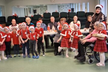 Ziemassvētku koncerts dienas centrā “Saskarsmē” 2