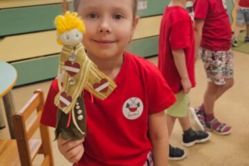 Integrētā  rotaļnodarbība temata “Mana Latvija” ietvaros, 9.grupa “Vardulēns” 15