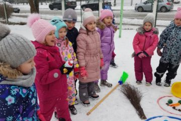 Sniega diena un ziemas prieki. 11.grupa “Saules zaķītis” 28