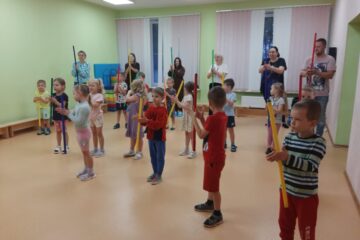 Latvijas Veselības sporta nedēļa 2025. Rīta rosme ar vecākiem. 33