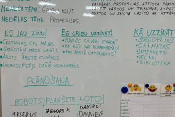 Atklātā nodarbība “Profesiju pasaulē” 10.grupa “Bitīte” 2