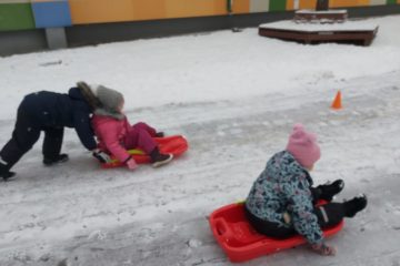 Sniega diena un ziemas prieki. 11.grupa “Saules zaķītis” 16