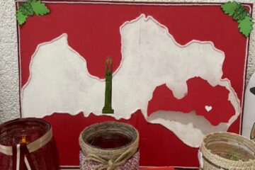 Bērnu un vecāku radošo darbu izstāde “Latvija, mēs tevi mīlam!” 17