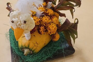 Bērnu un vecāku radošo darbu izstāde “Dārzeņu pārvertības” 10