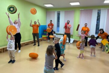 Latvijas Veselības sporta nedēļa 2025. Rīta rosme ar vecākiem. 54