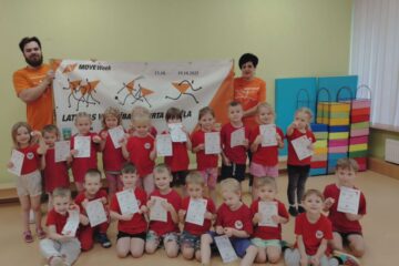 Latvijas veselības sporta nedēļa 2025. Mazā piedzīvojumu stafete. 14