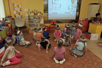 Atklātā nodarbība “Ceļojums uz lauku sētu”. 8.grupa “Lāčuks” 26