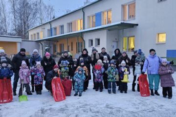 Sniega diena kopā ar bērnu vecākiem 21