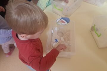 Atklātā nodarbība “Ziemas pasaka” 1.grupa “Pīlēns” 2