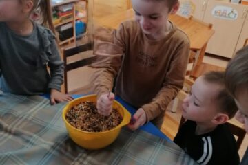 Atklātā nodarbība “Putni ziemā”, 2.grupa “Taurenīši” 20