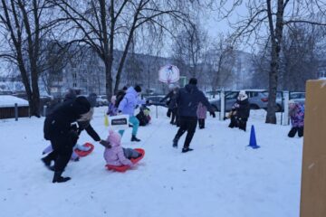 Sniega diena kopā ar bērnu vecākiem 39
