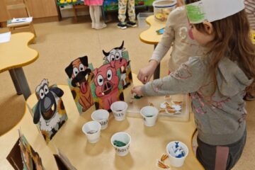 Atklātā nodarbība “Ceļojums uz lauku sētu”. 8.grupa “Lāčuks” 15