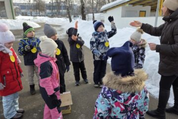 Atklātā nodarbība „Putnu nometnieku palīgi!” 9.grupa “Vardulēns” 28