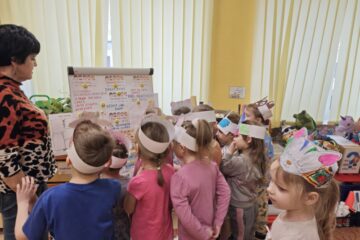 Atklātā nodarbība “Ceļojums uz lauku sētu”. 8.grupa “Lāčuks” 12