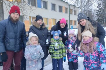 Sniega diena kopā ar bērnu vecākiem 37