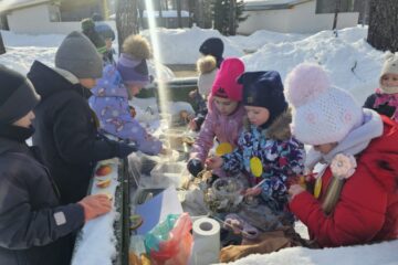 Atklātā nodarbība „Putnu nometnieku palīgi!” 9.grupa “Vardulēns” 30