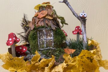 Bērnu un vecāku radošo darbu izstāde “Dārzeņu pārvertības” 2