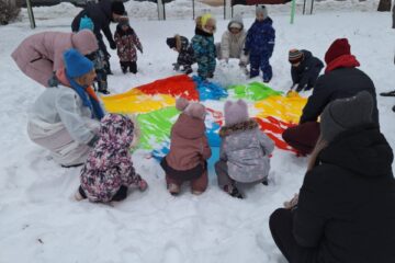 Sniega diena kopā ar bērnu vecākiem 11
