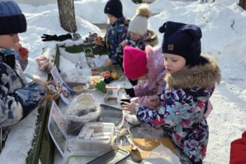 Atklātā nodarbība „Putnu nometnieku palīgi!” 9.grupa “Vardulēns” 12