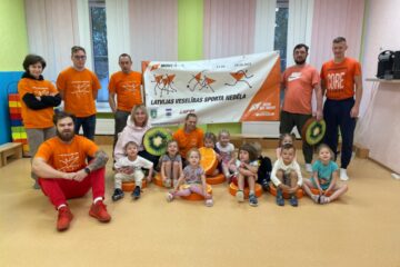 Latvijas Veselības sporta nedēļa 2025. Rīta rosme ar vecākiem. 48
