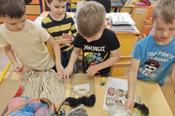 Atklātā nodarbība “Meteņi”, 5.grupa “Spārīte” 9