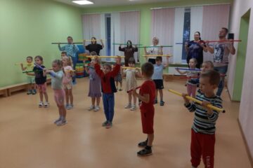 Latvijas Veselības sporta nedēļa 2025. Rīta rosme ar vecākiem. 35