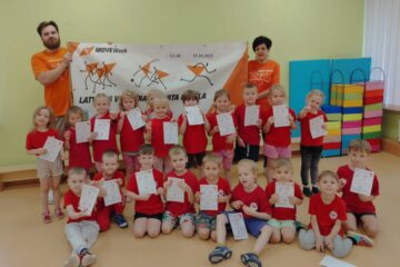 Latvijas veselības sporta nedēļa 2025. Mazā piedzīvojumu stafete. 10