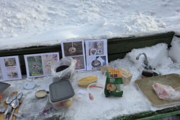 Atklātā nodarbība „Putnu nometnieku palīgi!” 9.grupa “Vardulēns” 6