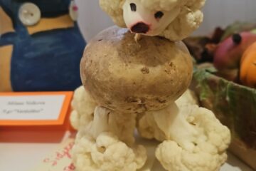 Bērnu un vecāku radošo darbu izstāde “Dārzeņu pārvertības” 6