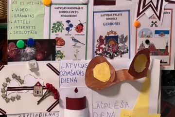 Integrētā  rotaļnodarbība temata “Mana Latvija” ietvaros, 9.grupa “Vardulēns” 19