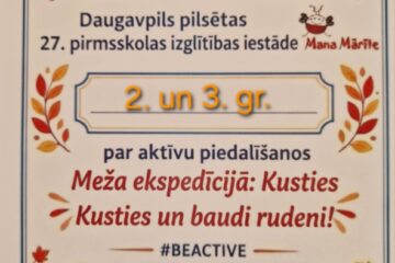 Eiropas Sporta nedēļa 2026 #BEACTIVE. Pārgājiens uz Aizpilsētas parku un meža ekspedīcija 64