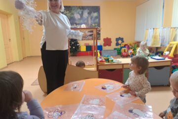 Atklātā nodarbība “Ziemas pasaka” 1.grupa “Pīlēns” 7