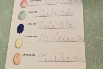 Atklātā nodarbība “Lieldienas”, 9.grupa “Vardulēns” 5