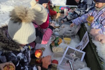 Atklātā nodarbība „Putnu nometnieku palīgi!” 9.grupa “Vardulēns” 22