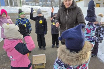 Atklātā nodarbība „Putnu nometnieku palīgi!” 9.grupa “Vardulēns” 18