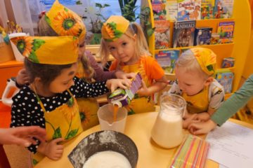 Integrētā rotaļnodarbība “Piena produkti”, 5.grupa “Spārīte” 10
